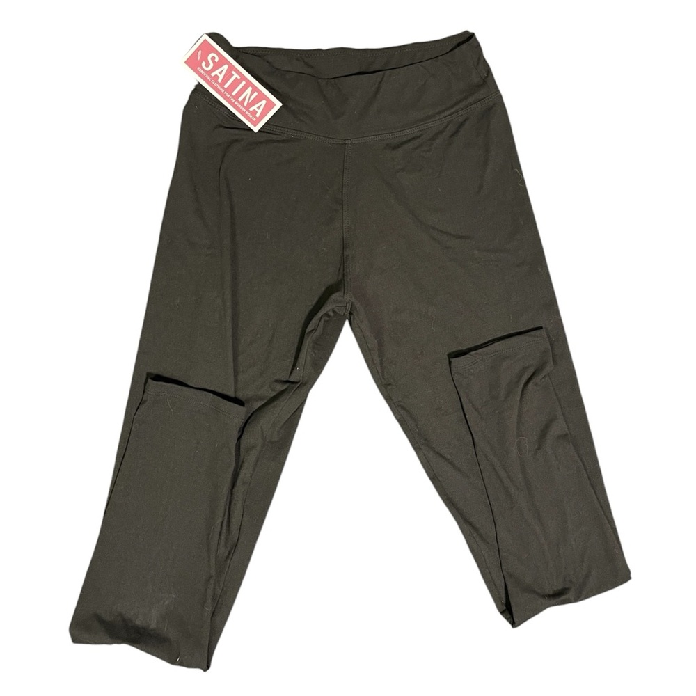 NWT Satina Black Leggings OSFA
